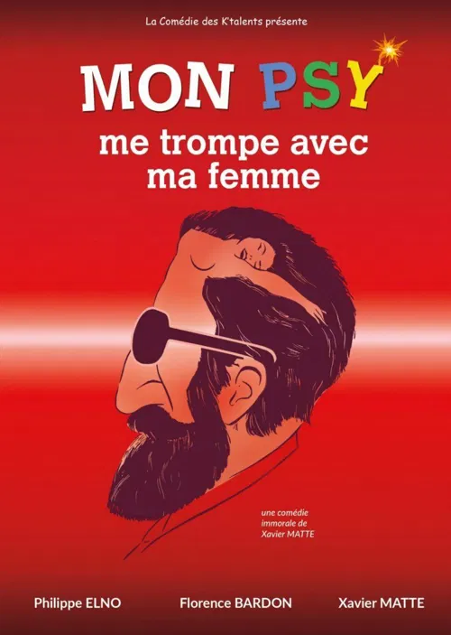 Affiche de Mon psy me trompe avec ma femme