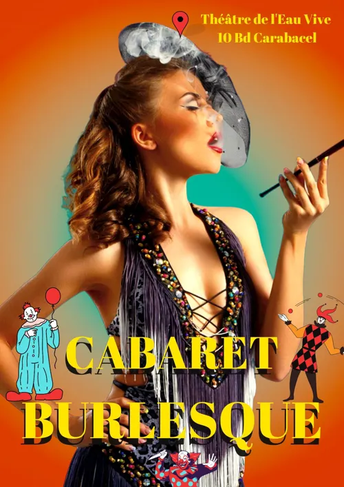 Affiche de Cabaret Burlesque