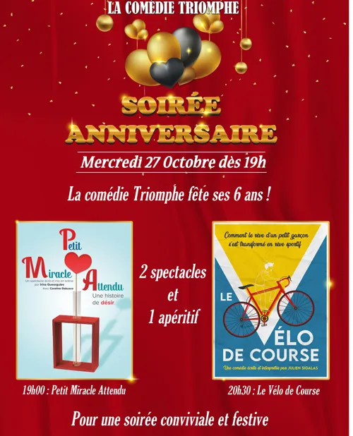 Affiche de La Comédie fête son Anniversaire, 6 ans !