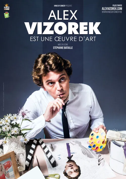 Affiche de Alex Vizorek dans Alex Vizorek est une oeuvre d'art