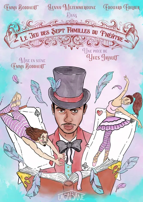 Affiche de Le Jeu des 7 Familles du Théâtre