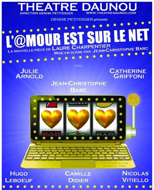 Affiche de L'amour est sur le net | avec Julie Arnold