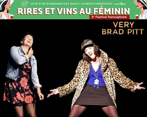 Affiche de Very Brad Pitt ! avec Audrey Aguirre et Barbara Lambert