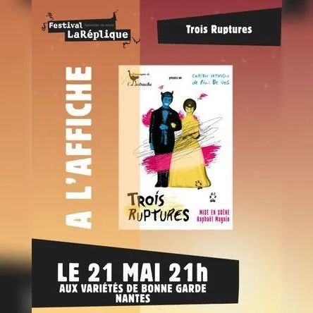 Affiche de Trois ruptures