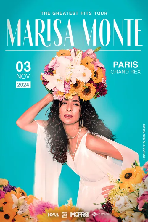 Affiche de Marisa Monte : The greatest hits tour