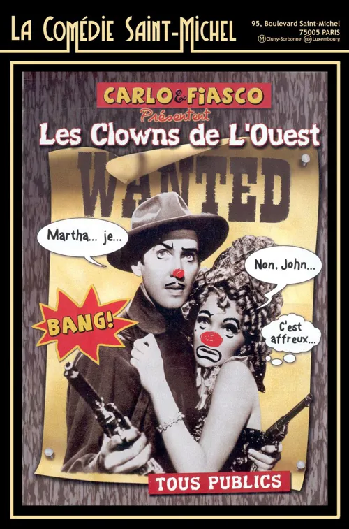 Affiche de Les clowns de l'ouest