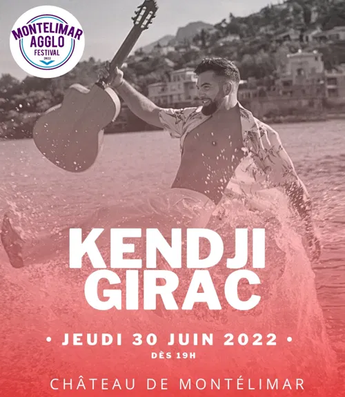Affiche de Kendji Girac | Montélimar Agglo Festival