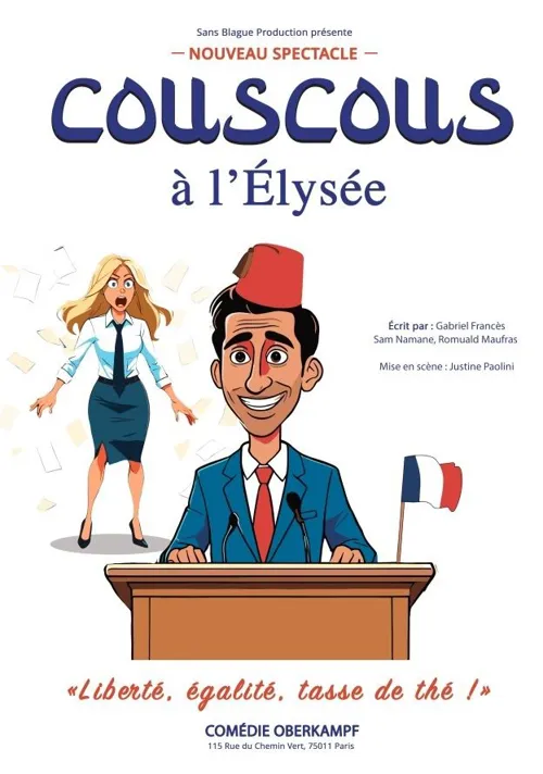 Affiche de Couscous à L'Élysée