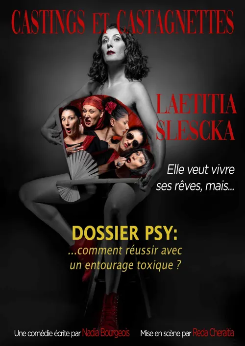 Affiche de Laetitia Slescka dans Castings et Castagnettes