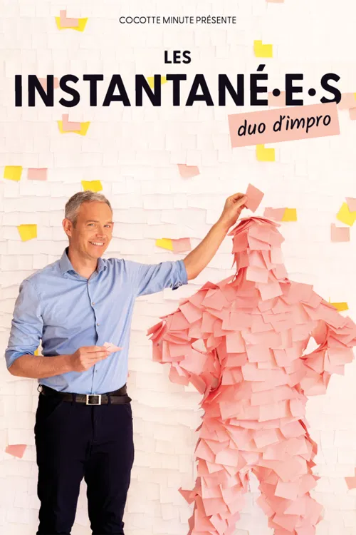 Affiche de Les Instantané-e-s, duo d'impro