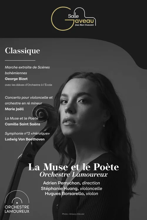 Affiche de La Muse et le Poète | avec Stéphanie Huang et l'Orchestre Lamoureux
