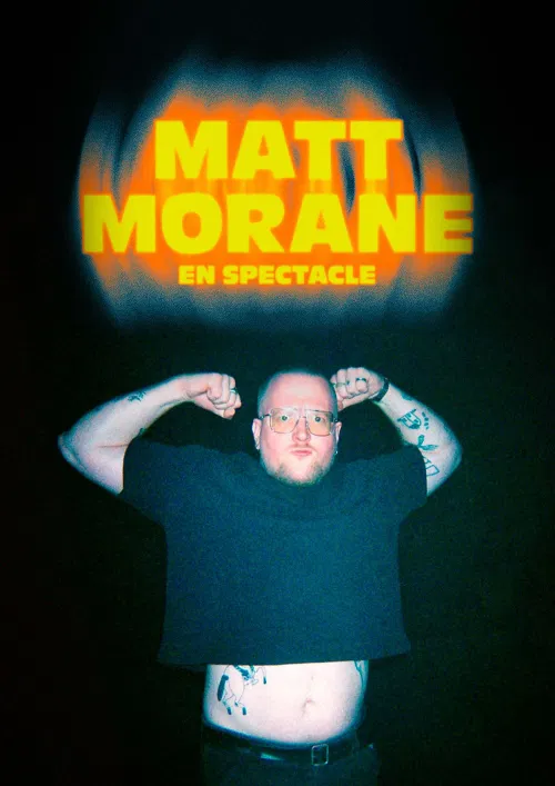 Affiche de Matt Morane dans son nouveau spectacle