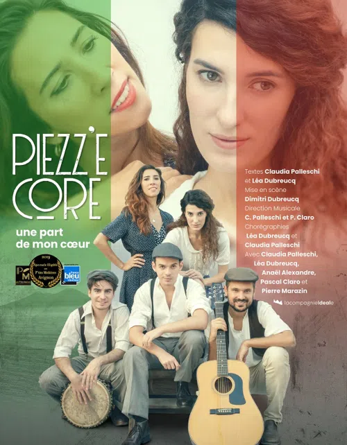 Affiche de Piezz'e Core, une part de mon coeur
