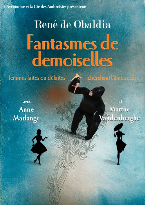 Affiche de Fantasmes de demoiselles | de René de Obaldia - Spéciale Saint Valentin