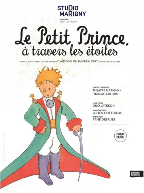 Affiche de Le Petit Prince – A travers les Etoiles