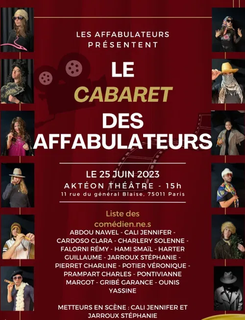 Affiche de Le cabaret des Affabulateurs