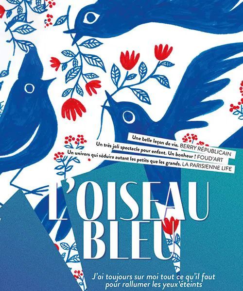 Affiche de L'oiseau bleu