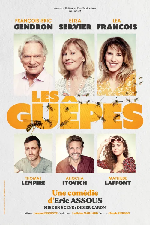 Affiche de Les Guêpes | avec Léa François, Elisa Servier et François-Eric Gendron