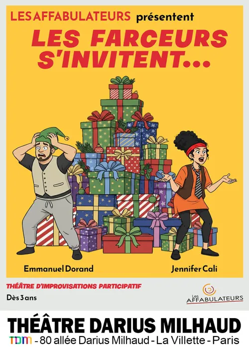 Affiche de Les farceurs s'invitent...