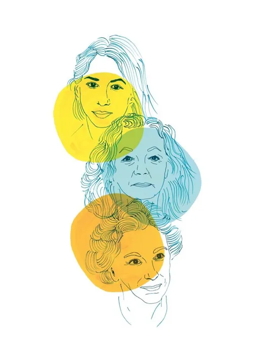 Affiche de Trois femmes (l'échappée)