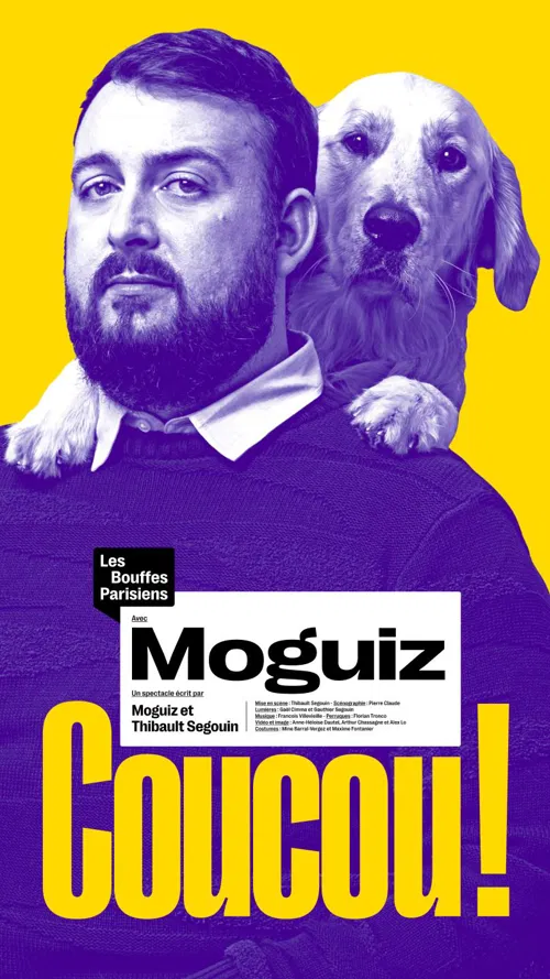 Affiche de Moguiz dans Coucou !