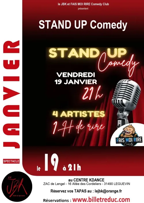 Affiche de Stand up comedy