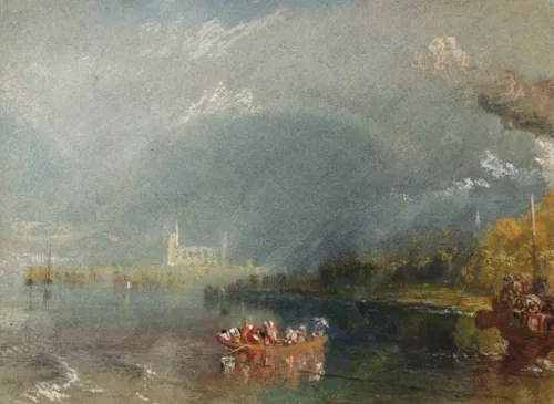 Affiche de Visite guidée : Exposition temporaire Turner, peintures et aquarelles, collections de la Tate | par Loetitia Mathou