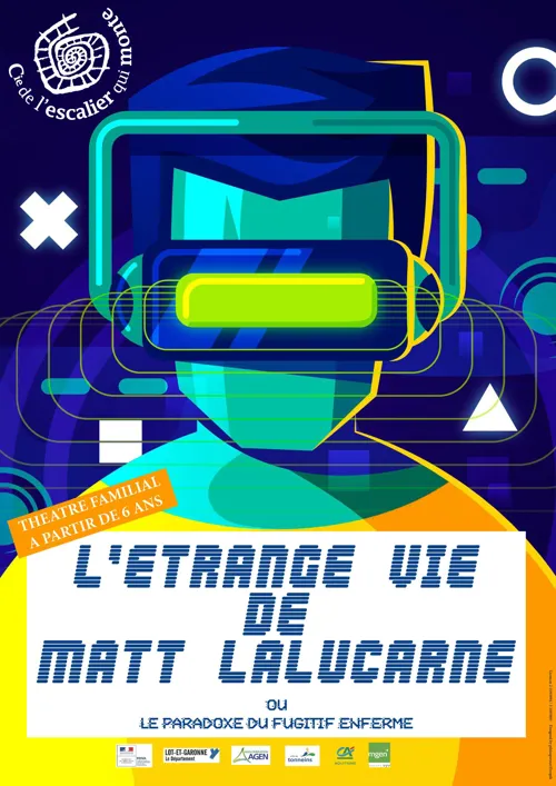 Affiche de L'étrange vie de Matt Lalucarne