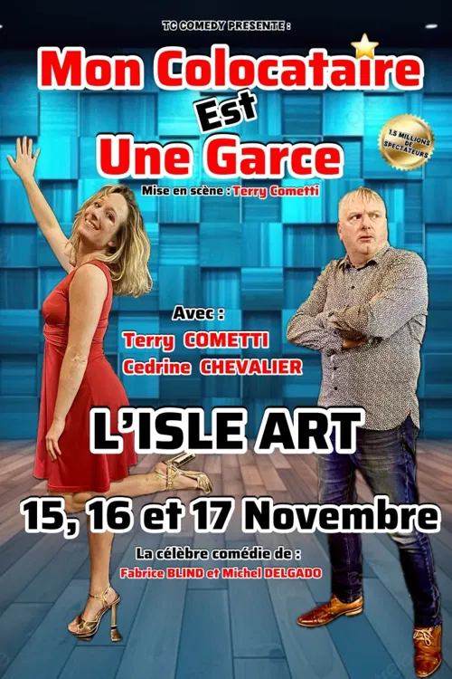 Affiche de Mon colocataire est une garce