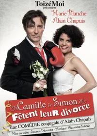Camille et Simon fêtent leur divorce - 