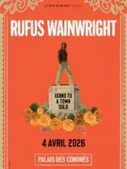 Affiche de Rufus Wainwright : Going to a Town Solo