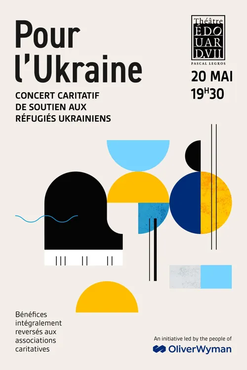 Affiche de Concert pour l'Ukraine
