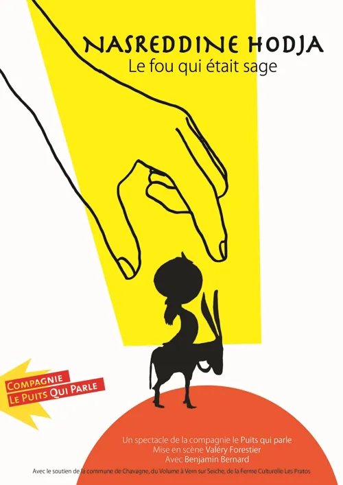 Affiche de Nasreddine Hodja, Le fou qui était sage