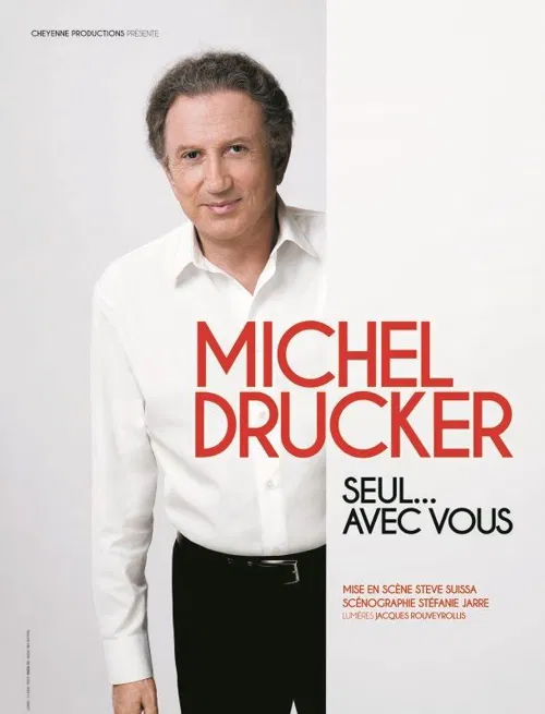 Affiche de Michel Drucker dans Seul... avec vous