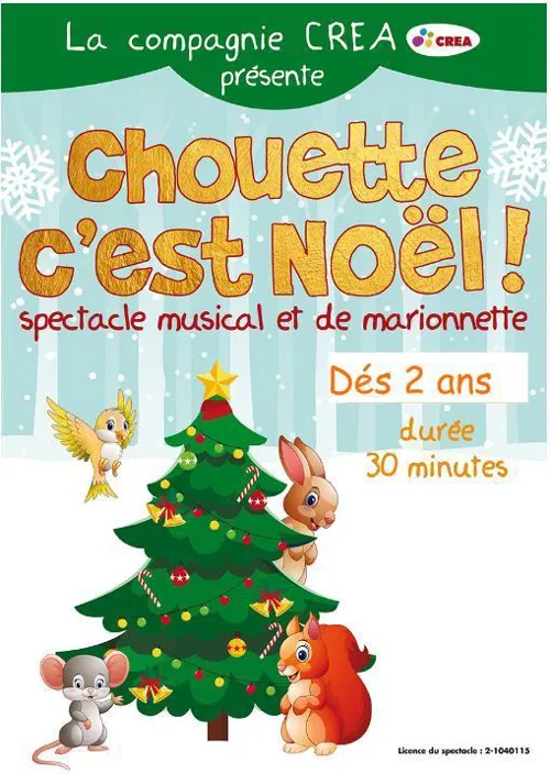 Affiche de Chouette c'est Noël
