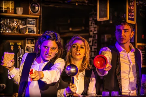 Photo 3 de Accoudés : Le rencard de l'impro