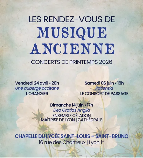 Affiche de Patienzia par Le Consort de Passage | Les Rendez-vous de musique ancienne