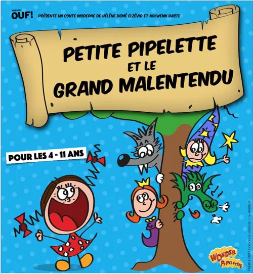 Affiche de Petite Pipelette et le Grand Malentendu | Wonder Pipelettes