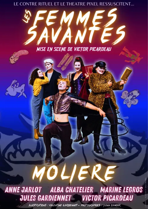 Affiche de Les Femmes savantes
