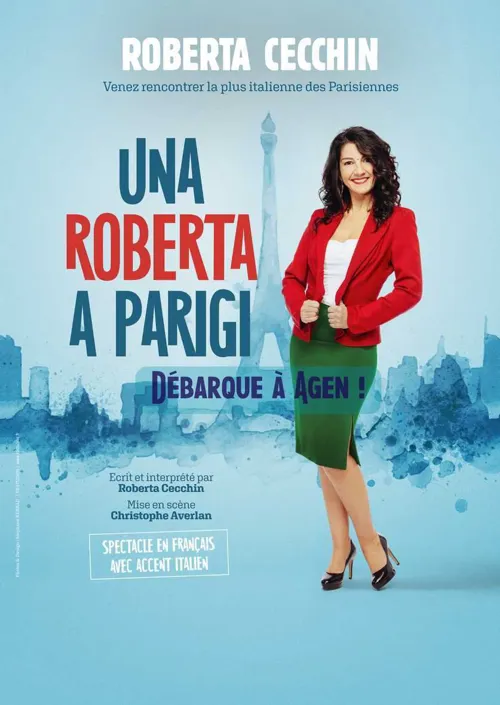 Affiche de Roberta Cecchin dans Una Roberta a Parigi