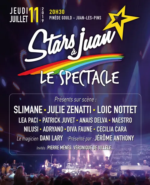Affiche de Stars à Juan