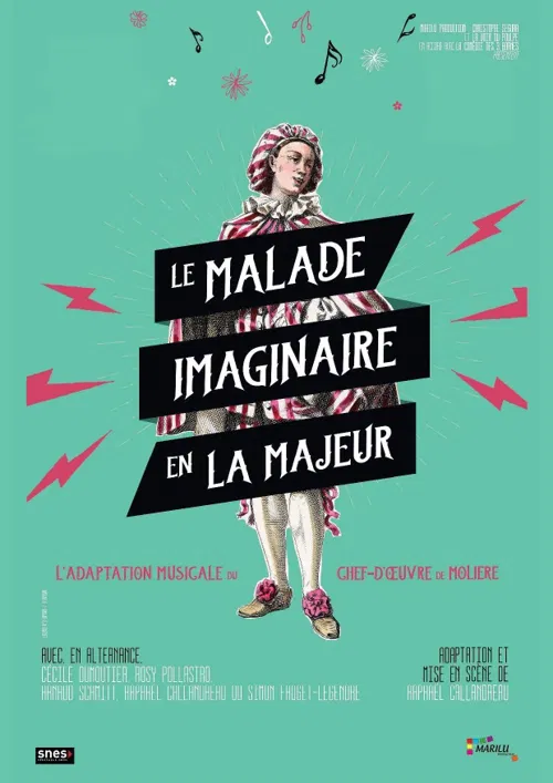 Affiche de Le malade imaginaire en La majeur