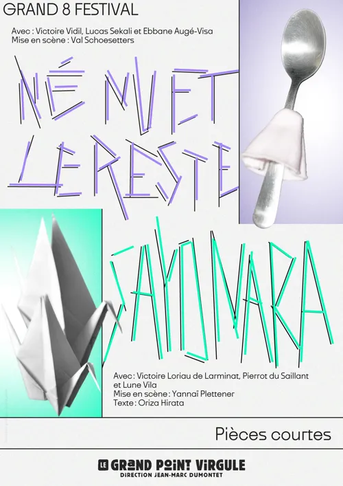 Affiche de Pièces courtes : Né nu et le reste + Sayonara