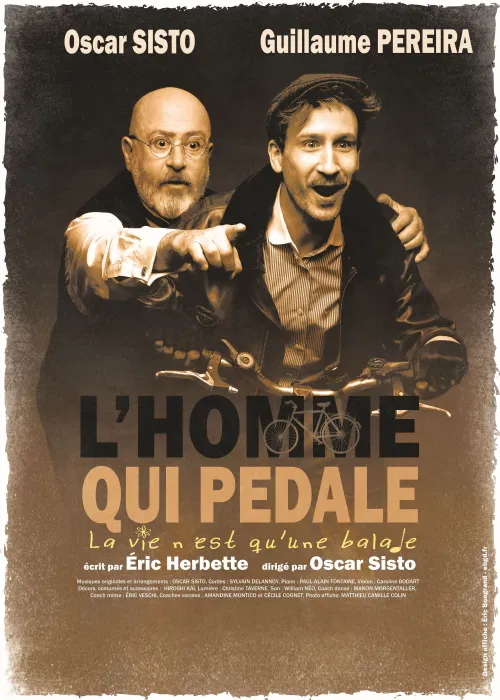 Affiche de L'homme qui pédale