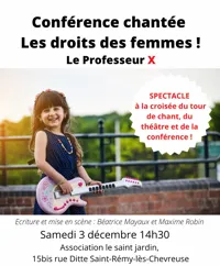 Conférence chantée : les Droits des femmes ! - 
