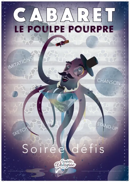 Affiche de Le Cabaret du Poulpe Pourpre