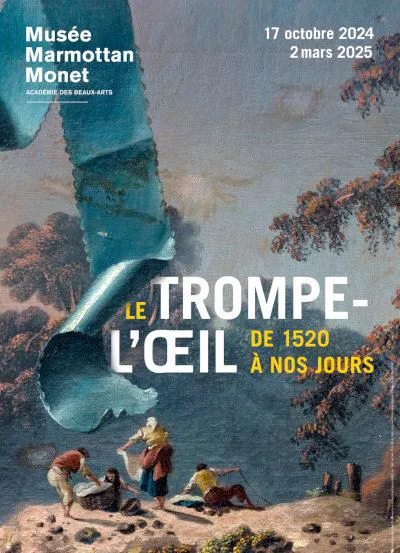 Affiche de Le trompe-l'oeil, de 1520 à nos jours, exposition commentée