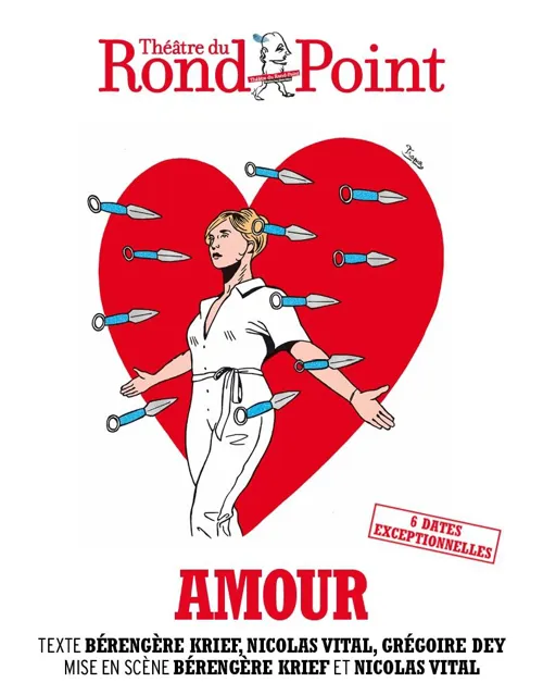 Affiche de Bérengère Krief dans Amour
