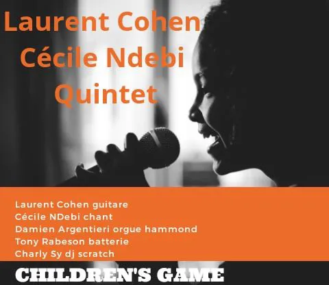 Affiche de Cécile N'débi Laurent Cohen Quintet