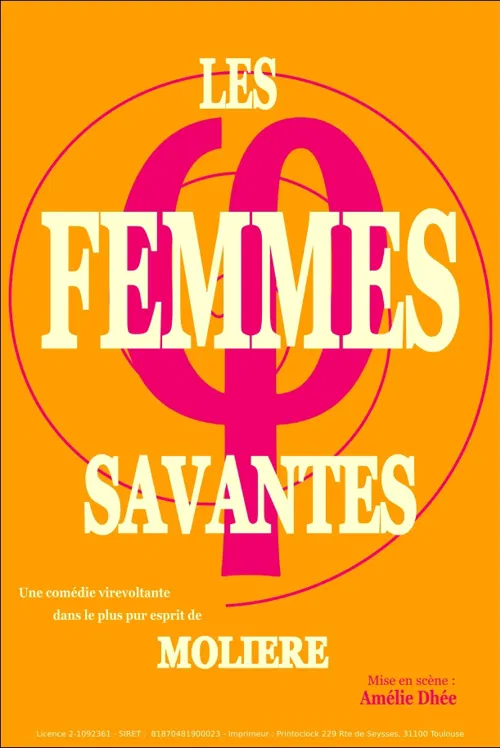 Affiche de Les femmes savantes